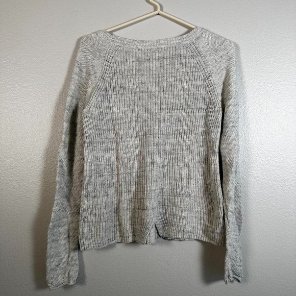 Aerie Heather Gray Knit Sweater - Picture 3 of 4